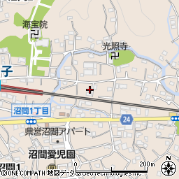 神奈川県逗子市沼間2丁目16-9周辺の地図