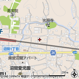 神奈川県逗子市沼間2丁目16周辺の地図