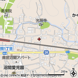 神奈川県逗子市沼間2丁目16-18周辺の地図