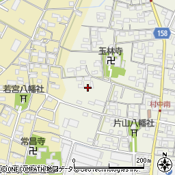 愛知県小牧市村中666周辺の地図