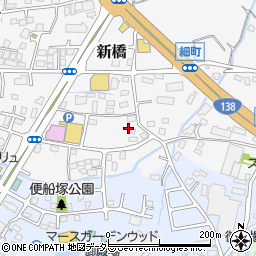 静岡県御殿場市新橋430周辺の地図