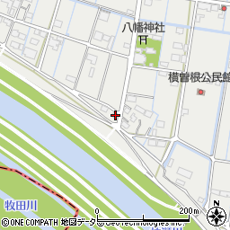 岐阜県大垣市横曽根2丁目221周辺の地図