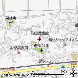 福知山市立　前田児童館周辺の地図