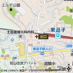 株式会社スズキヤ　東逗子店周辺の地図