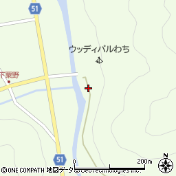 京都府船井郡京丹波町下粟野川東5周辺の地図
