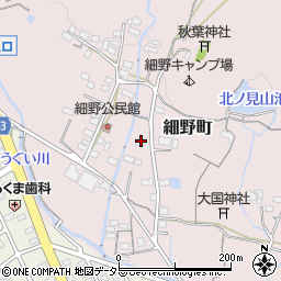 愛知県春日井市細野町3166周辺の地図