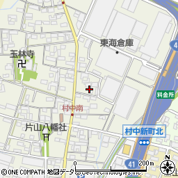 愛知県小牧市村中762周辺の地図