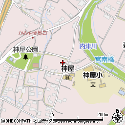 愛知県春日井市神屋町929周辺の地図