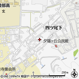 京都府綾部市岡町四ツ尾下31周辺の地図