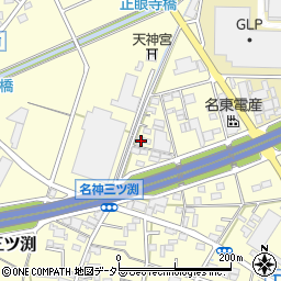 愛知県小牧市三ツ渕1879周辺の地図