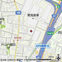 愛知県小牧市村中473-1周辺の地図