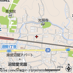 神奈川県逗子市沼間2丁目16-11周辺の地図