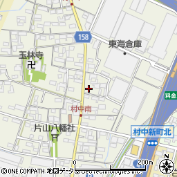愛知県小牧市村中755周辺の地図