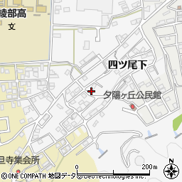 京都府綾部市岡町四ツ尾下32-4周辺の地図