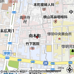 京都府福知山市南本町219周辺の地図