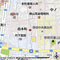 京都府福知山市南本町131-7周辺の地図