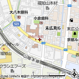 株式会社京都新聞社　北部総局周辺の地図