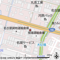 愛知県小牧市東田中1355周辺の地図