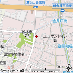 愛知県小牧市東田中698周辺の地図