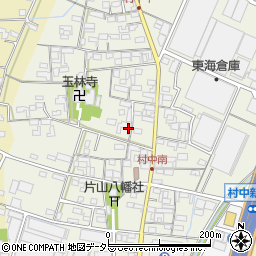 愛知県小牧市村中710-1周辺の地図