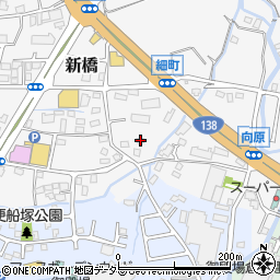 静岡県御殿場市新橋394-1周辺の地図