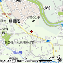 神奈川県小田原市中村原756周辺の地図
