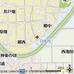 愛知県一宮市大和町福森郷中61周辺の地図
