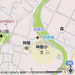 愛知県春日井市神屋町854-15周辺の地図