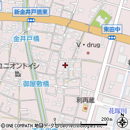 愛知県小牧市東田中1782周辺の地図