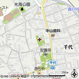 小田原霊園周辺の地図
