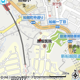 神奈川県横須賀市港が丘2丁目20周辺の地図