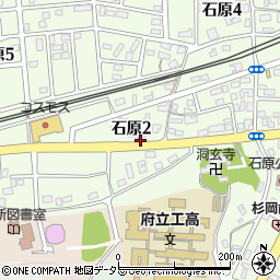 京都府福知山市石原2丁目周辺の地図