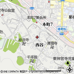 京都府綾部市神宮寺町渡り畔2周辺の地図