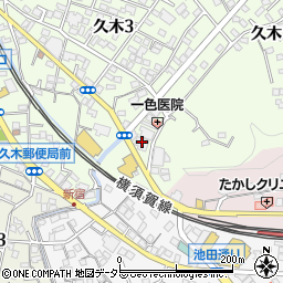 鎌倉パスタ逗子店周辺の地図
