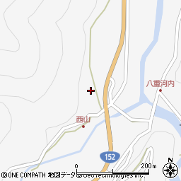 長野県飯田市南信濃八重河内738周辺の地図