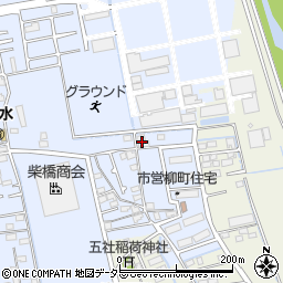 金子商会工場周辺の地図