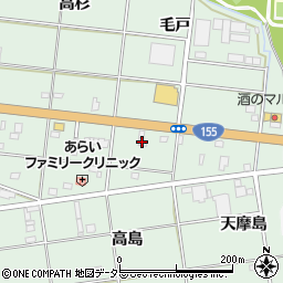 愛知県一宮市南小渕小森55周辺の地図