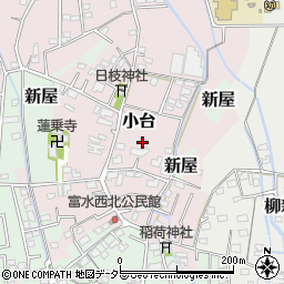 神奈川県小田原市小台115周辺の地図