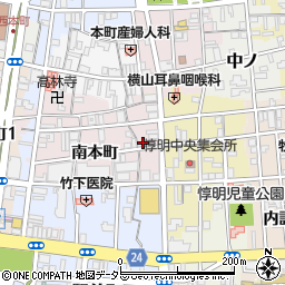 京都府福知山市南本町210-12周辺の地図