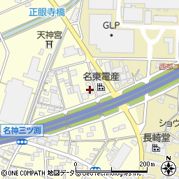 愛知県小牧市三ツ渕1872周辺の地図