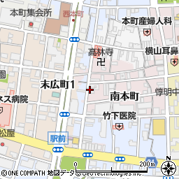京都府福知山市南本町265-3周辺の地図