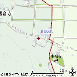京都府福知山市観音寺132周辺の地図
