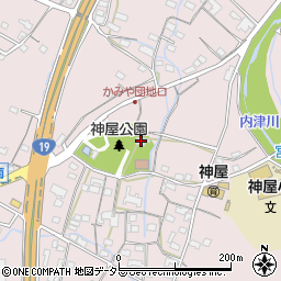 愛知県春日井市神屋町941周辺の地図