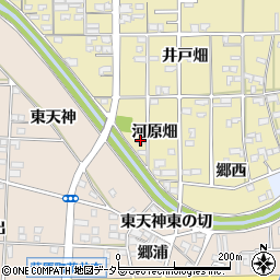 愛知県一宮市大和町福森河原畑13周辺の地図