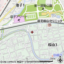 鳥川橋周辺の地図