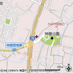 ファミリーマート春日井神屋町店周辺の地図