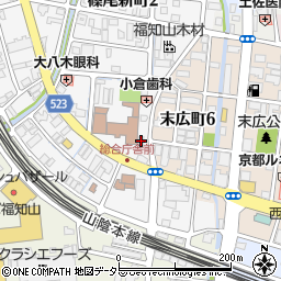 両丹日日新聞社周辺の地図