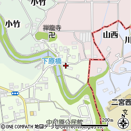 神奈川県小田原市中村原779-2周辺の地図