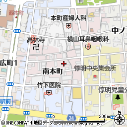 京都府福知山市南本町204-11周辺の地図