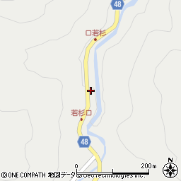 兵庫県養父市大屋町若杉270周辺の地図
